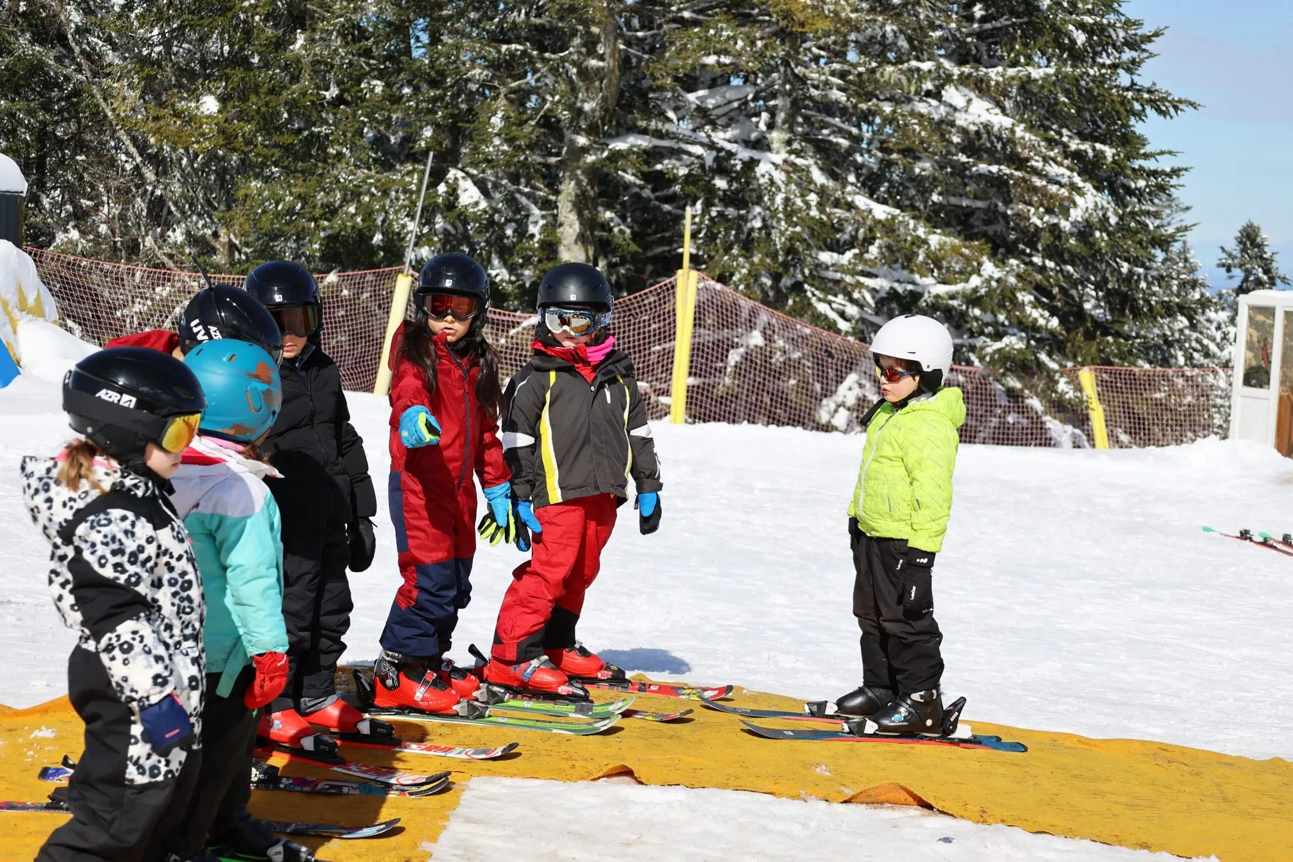 Ski pour les enfants au Mourtis