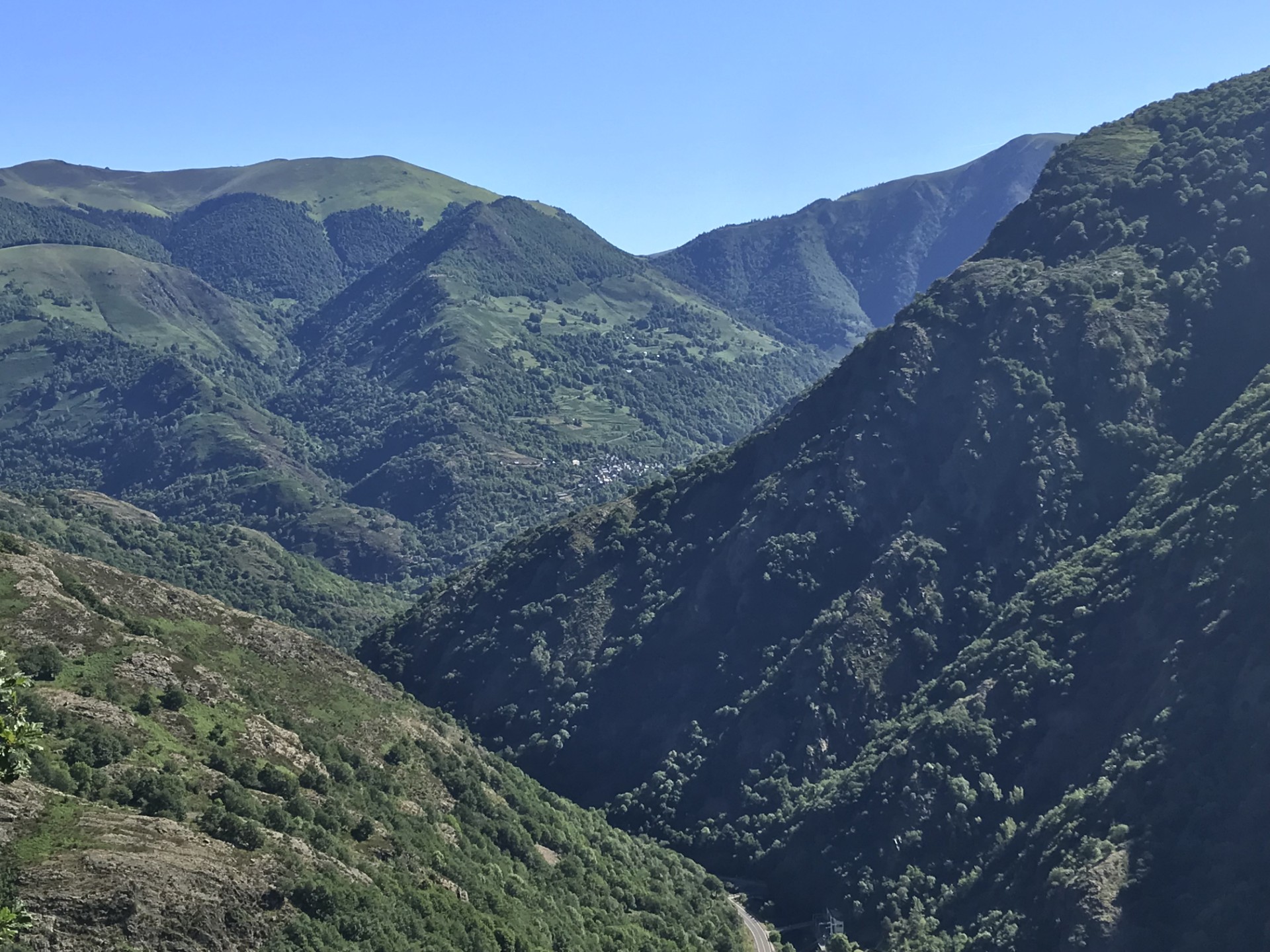 Vue Pyrénées Haut-Garonnaises Val d'Aran