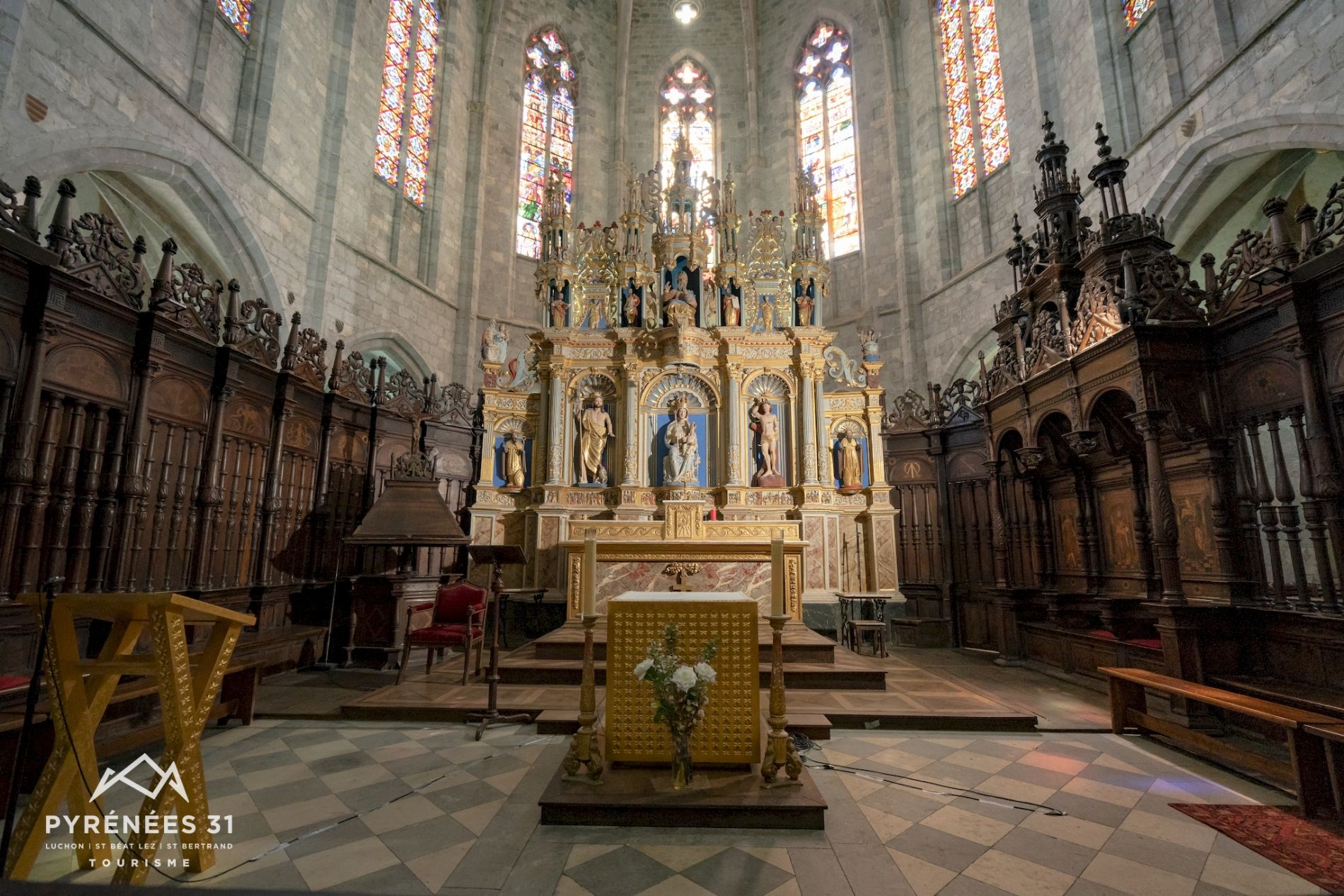 La Cathédrale Sainte-Marie à Saint-Bertrand-de-Comminges