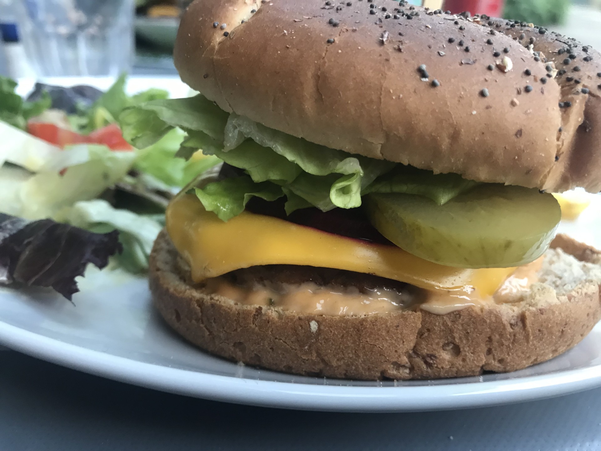 Burger repas sur le pouce