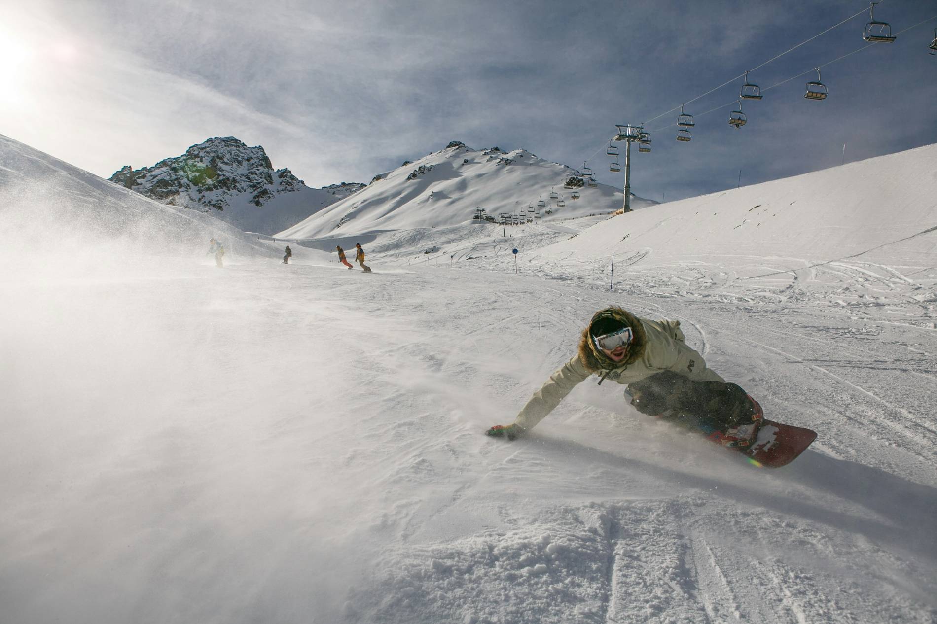 snowboard pyrénées