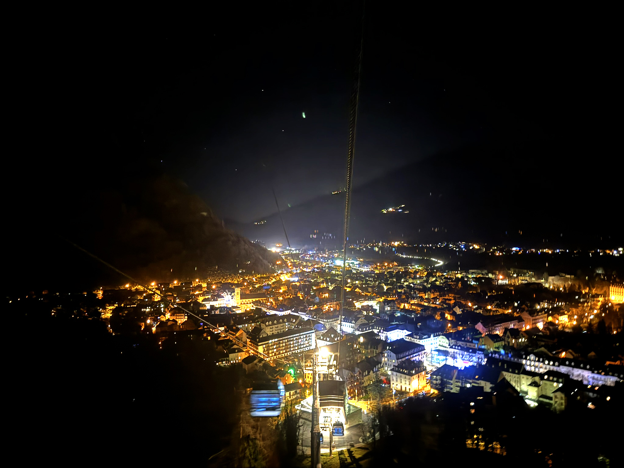 Nocturne télécabine Luchon