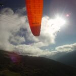 parapente orange soleil TOULOUSE